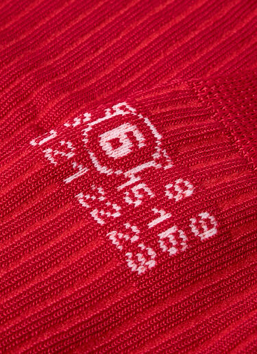 Mesh Socks MM6 Maison Margiela Mesh Socks Red mmm0262007