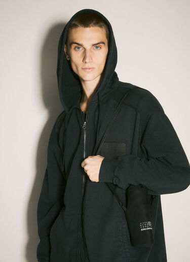 MM6 Maison Margiela x Salomon 로고 프린트 물병 홀더 블랙 mms0159001