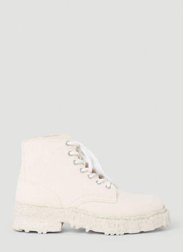 Canvas Boots Maison Mihara Yasuhiro Canvas Boots Beige mmy0151006