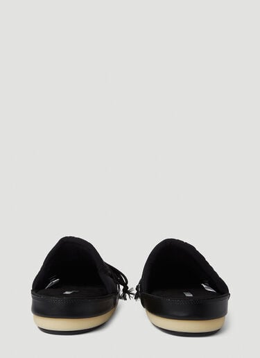 Moon Boot 레이스 업 뮬 블랙 mnb0350007