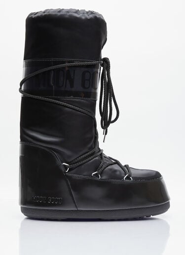 Icon Glance 缎面靴子 Moon Boot Icon Glance 缎面靴子 黑色 mnb0354006