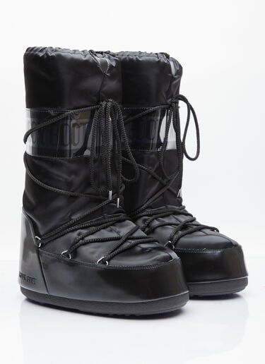 Icon Glance 缎面靴子 Moon Boot Icon Glance 缎面靴子 黑色 mnb0354006