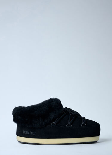 EVX Suede Mule Boots Moon Boot EVX Suede Mule Boots Black mnb0362012
