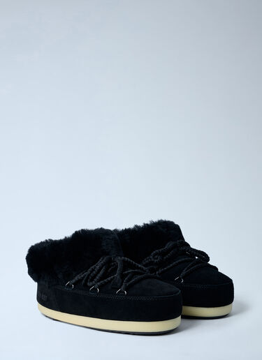 EVX Suede Mule Boots Moon Boot EVX Suede Mule Boots Black mnb0362012