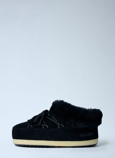 EVX Suede Mule Boots Moon Boot EVX Suede Mule Boots Black mnb0362012