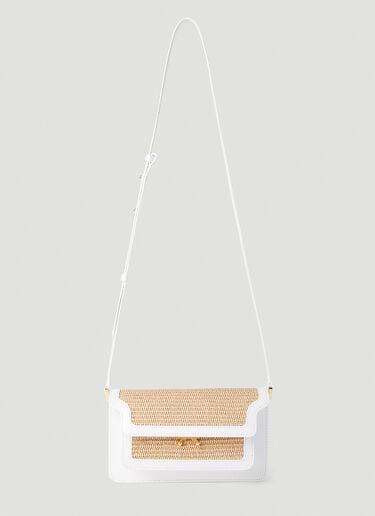 Raffia Trunk 单肩包 Marni Raffia Trunk 单肩包 白 mni0251046