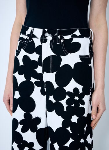 Dillies Print Pants Marni Dillies Print Pants Black mni0259008
