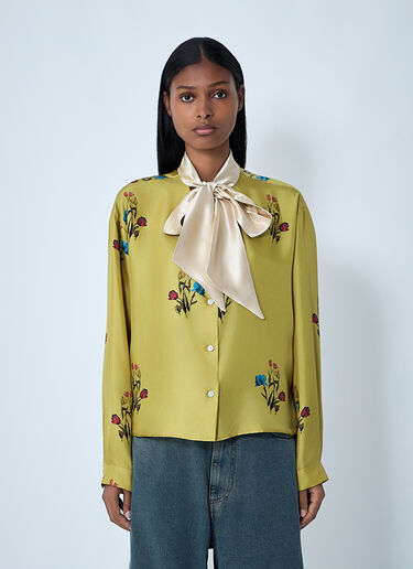 Silk Shirt Marni Silk Shirt Yellow mni0262001