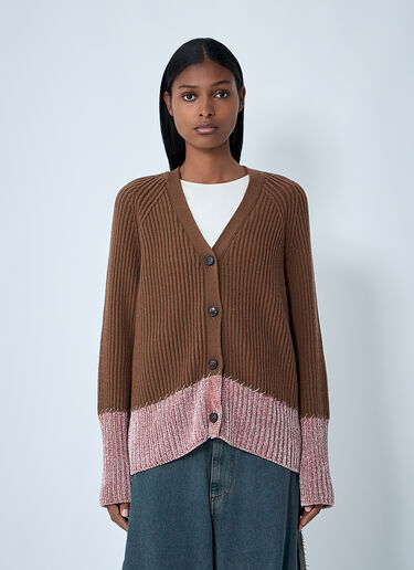 Wool Cardigan Marni Wool Cardigan Brown mni0262002