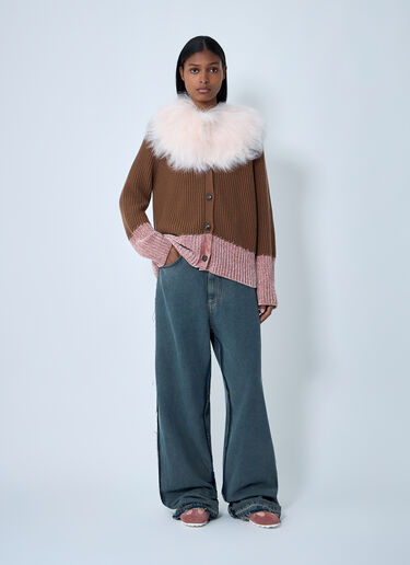 Wool Cardigan Marni Wool Cardigan Brown mni0262002