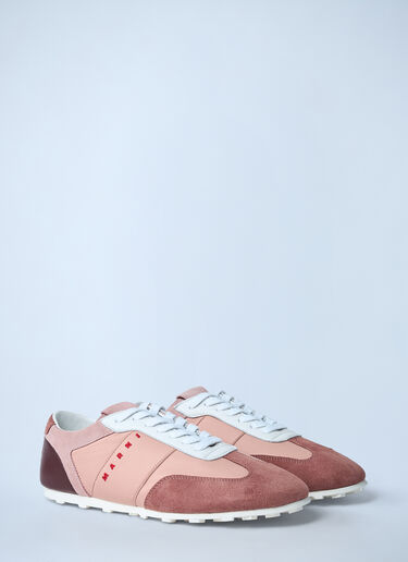 Softy Soccer Leather Sneakers Marni Softy Soccer Leather Sneakers Beige mni0262009