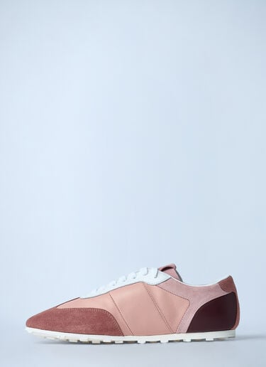 Marni Softy Soccer Leather Sneakers Beige mni0262009