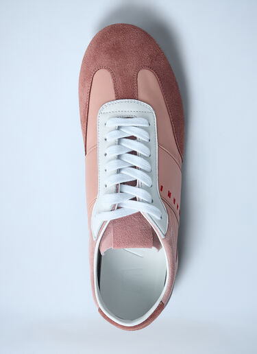 Softy Soccer Leather Sneakers Marni Softy Soccer Leather Sneakers Beige mni0262009
