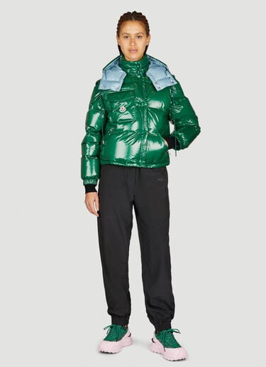 Moncler Karakorum 카라코람 립스톱 다운 재킷 그린 mnk0254004