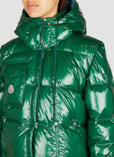 Moncler Karakorum 카라코람 립스톱 다운 재킷 그린 mnk0254004