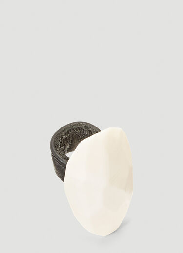 Monies Ursula Ring White mns0239005