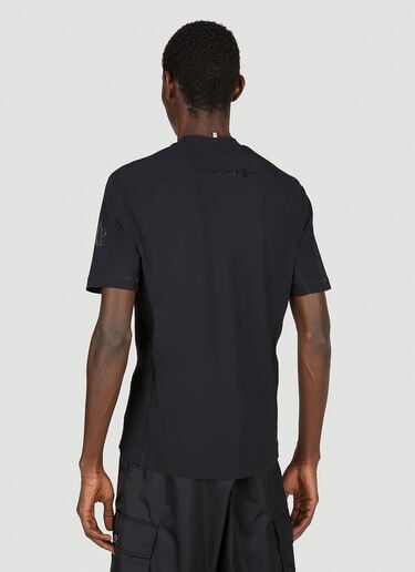 徽标贴饰 T 恤 Moncler Grenoble 徽标贴饰 T 恤 黑色 mog0151005