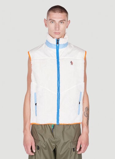 플리스 질레 재킷 Moncler Grenoble 플리스 질레 재킷 화이트 mog0151010