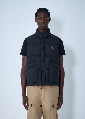 Moncler Grenoble Aul Gilet Black mog0162002