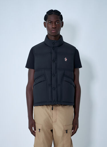 Moncler Grenoble Aul Gilet Black mog0162002