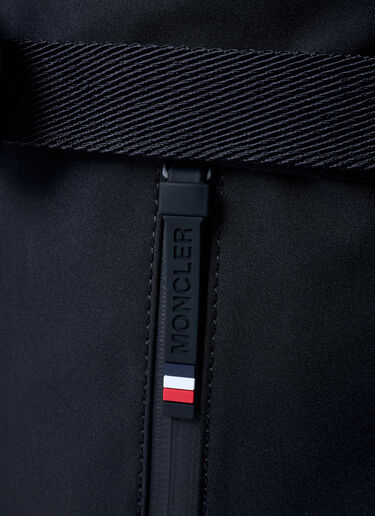 Logo Motif Backpack Moncler Grenoble Logo Motif Backpack Black mog0162015