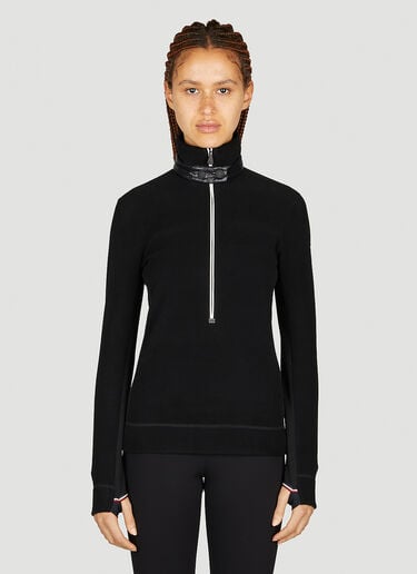 四分之一拉链运动衫 Moncler Grenoble 四分之一拉链运动衫 黑 mog0253017