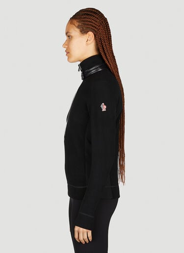 四分之一拉链运动衫 Moncler Grenoble 四分之一拉链运动衫 黑 mog0253017