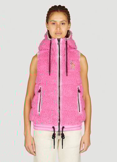 테디 다운 질레 Moncler Grenoble 테디 다운 질레 핑크 mog0253021