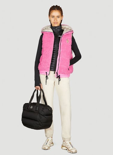 테디 다운 질레 Moncler Grenoble 테디 다운 질레 핑크 mog0253021