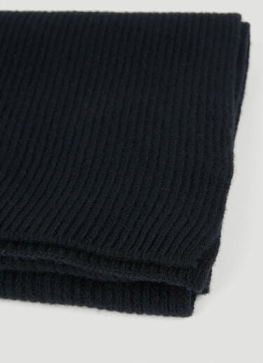 로고 패치 스카프 Moncler 로고 패치 스카프 블랙 mon0150031