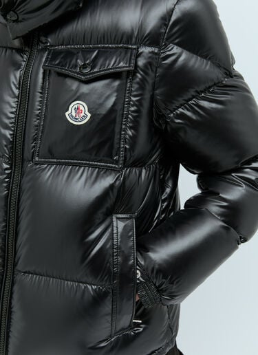 Montbeliard Short Down Jacket Moncler Montbeliard Short Down Jacket Black mon0158015