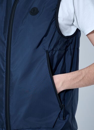 Moncler Moretan Hooded Vest Navy mon0160006