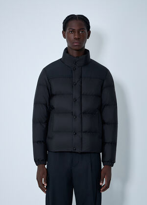 Moncler Virolais Short Down Jacket Black mon0162005