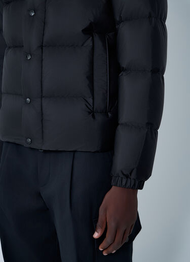 Moncler Virolais Short Down Jacket Black mon0162005