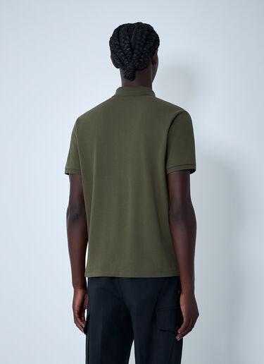 Moncler Logo Motif Polo Shirt Green mon0162008