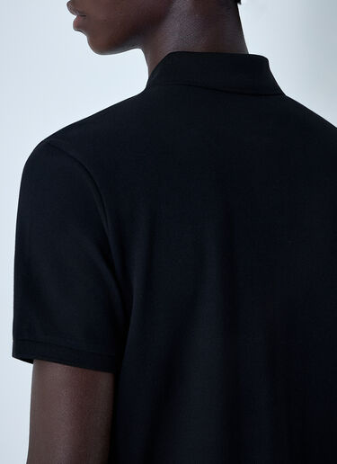 Moncler Logo Motif Polo Shirt Black mon0162009