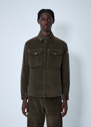 Moncler Ambroisie Corduroy Shirt Brown mon0162014