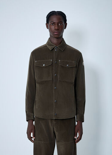 Ambroisie Corduroy Shirt Moncler Ambroisie Corduroy Shirt Brown mon0162014