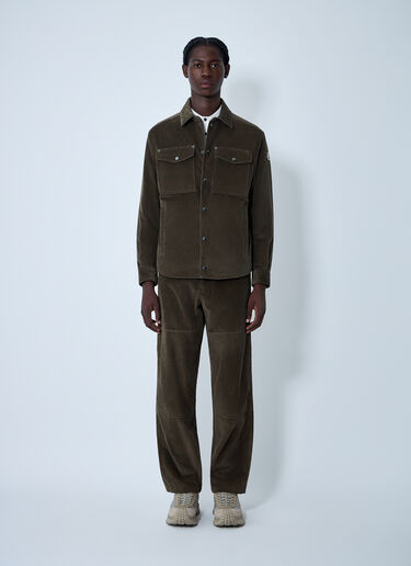 Moncler Ambroisie Corduroy Shirt Brown mon0162014