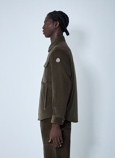 Ambroisie Corduroy Shirt Moncler Ambroisie Corduroy Shirt Brown mon0162014