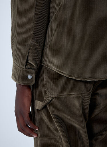 Moncler Ambroisie Corduroy Shirt Brown mon0162014