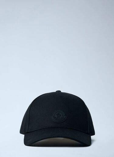 Logo Motif Baseball Cap Moncler Logo Motif Baseball Cap Black mon0162020