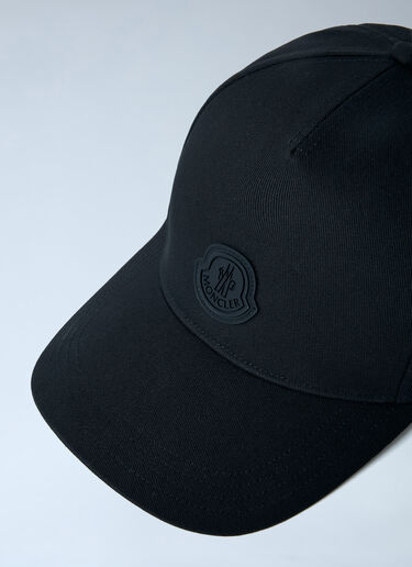 Logo Motif Baseball Cap Moncler Logo Motif Baseball Cap Black mon0162020