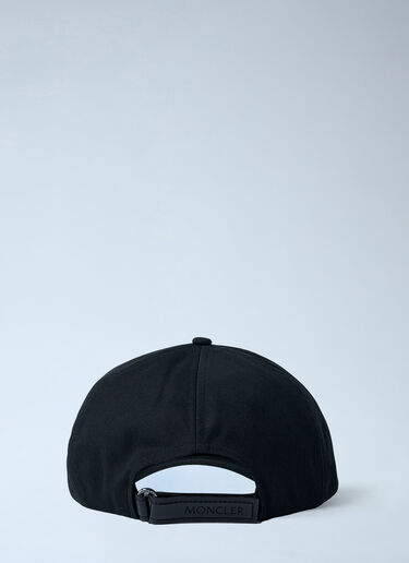 Logo Motif Baseball Cap Moncler Logo Motif Baseball Cap Black mon0162020