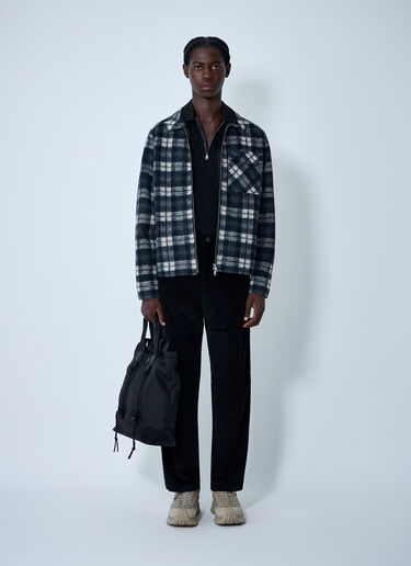 Moncler Check Overshirt Navy mon0162022