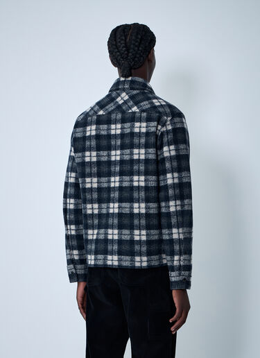 Moncler Check Overshirt Navy mon0162022