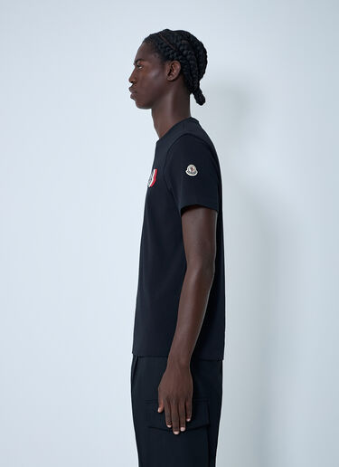Moncler Logo Motif T-Shirt Navy mon0162024