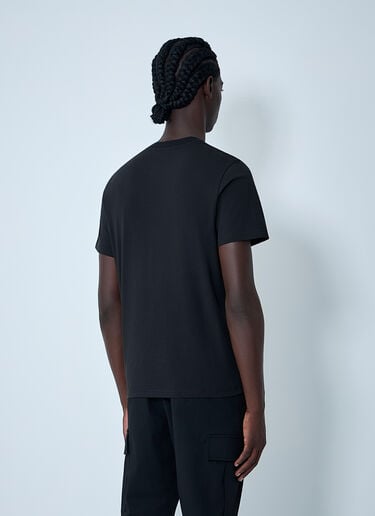 Logo Motif T-Shirt Moncler Logo Motif T-Shirt Black mon0162025