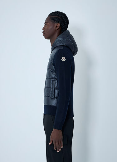 Quilted Cardigan Moncler Quilted Cardigan Navy mon0162034