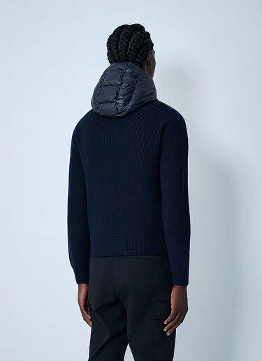 Quilted Cardigan Moncler Quilted Cardigan Navy mon0162034